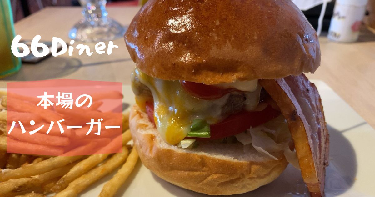 豊田市若林66dinerのハンバーガーが驚愕の美味さ！メニューや営業時間、アクセス情報まとめ！