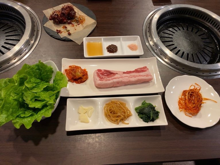 韓国料理テジラボ豊田店　サムギョプサルセット