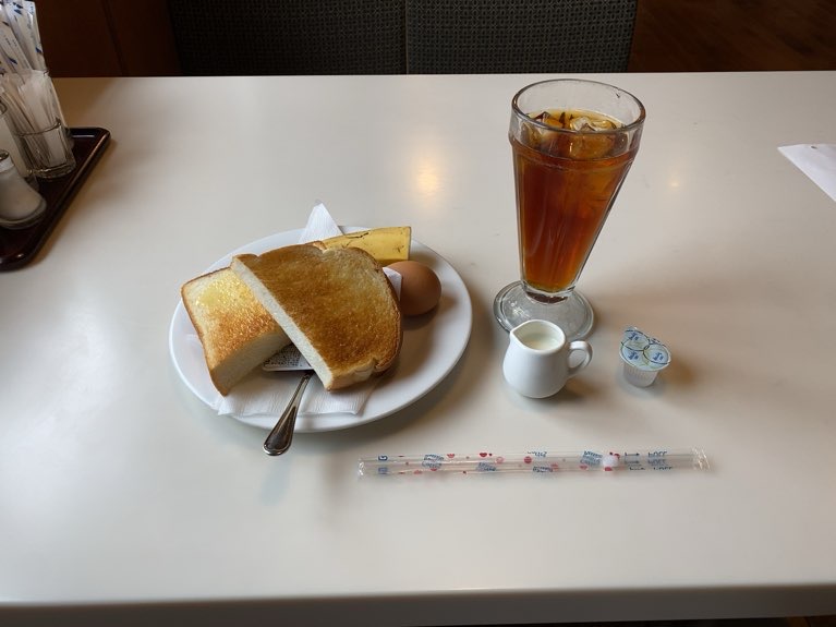 喫茶モンブラン豊田市　モーニングセット