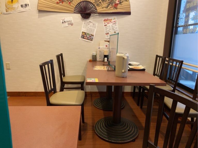 現代新中華料理 紅梅園（豊田市）　テーブル席