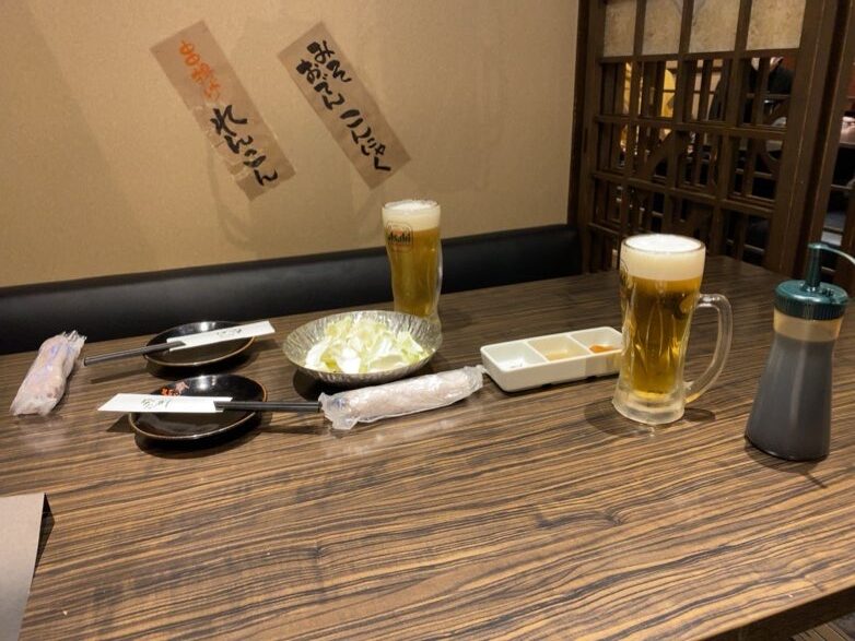 なにがしはなれ豊田市駅前店　ビール