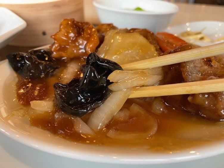 中国食堂はまゆう豊田店　酢豚の野菜