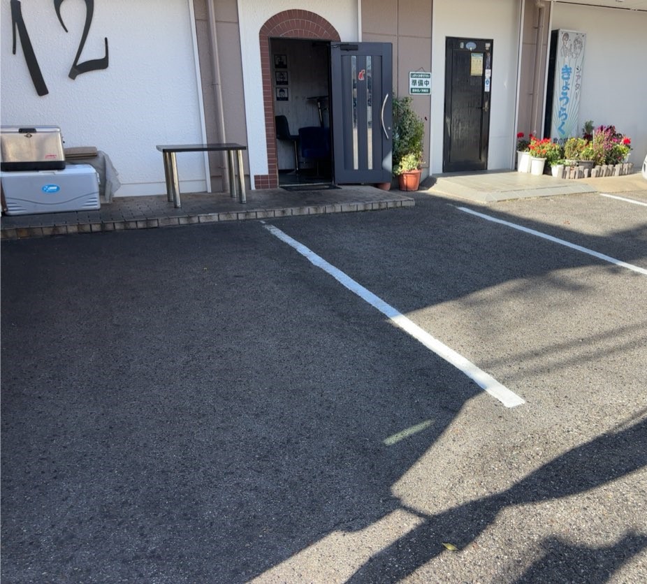 おさかなバーガー（豊田市）　駐車場