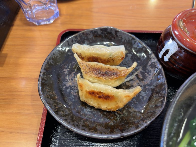 塩麺 丸申商店（豊田市）　餃子