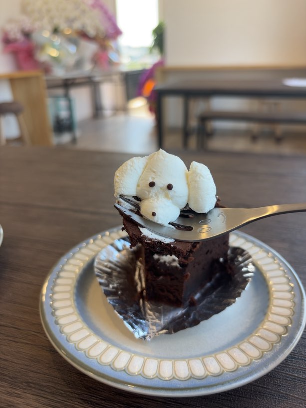 ドッグランカフェBon-Ami（ボンアミ）　ショコラケーキの犬クリーム