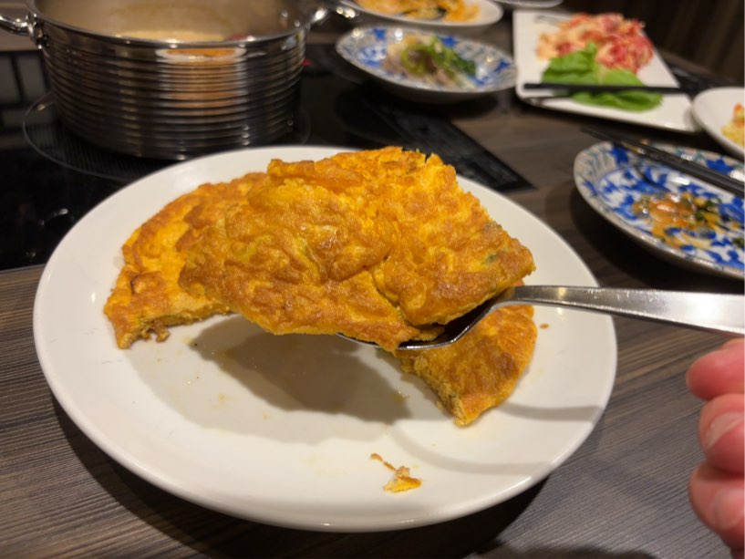 中華料理 盛龍（三河豊田）　卵焼き一口