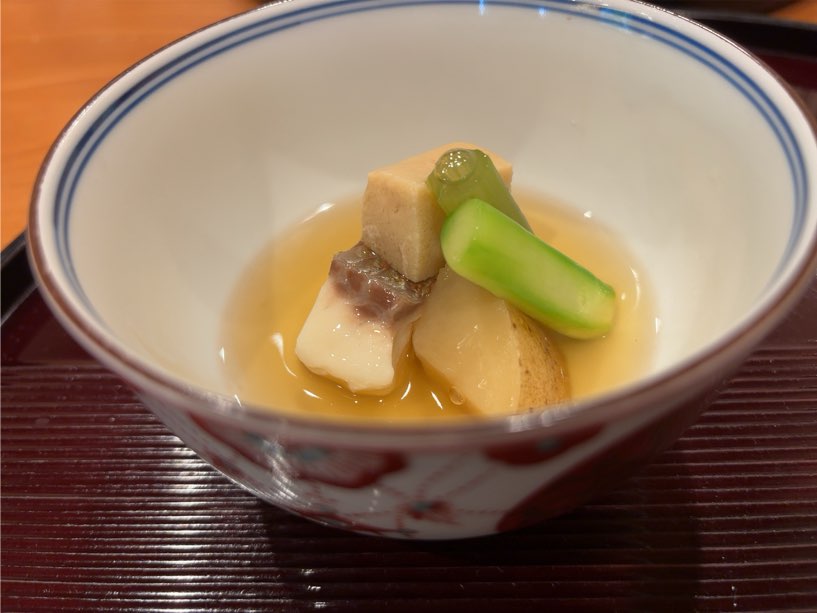 水嶋（豊田市）　鯛と高野豆腐