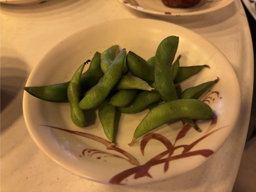 本格炭火焼肉ビアガーデンHawaii（プラザホテル豊田）枝豆