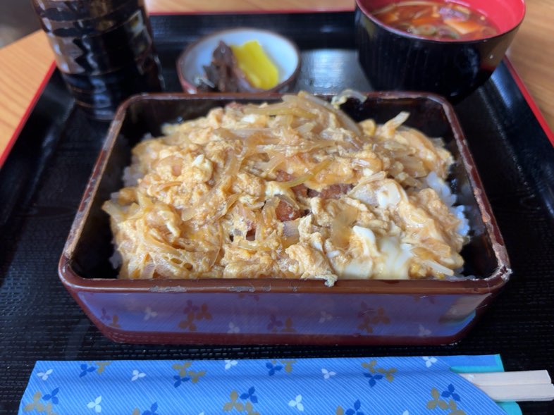 すぎたや（豊田市足助）　カツ重