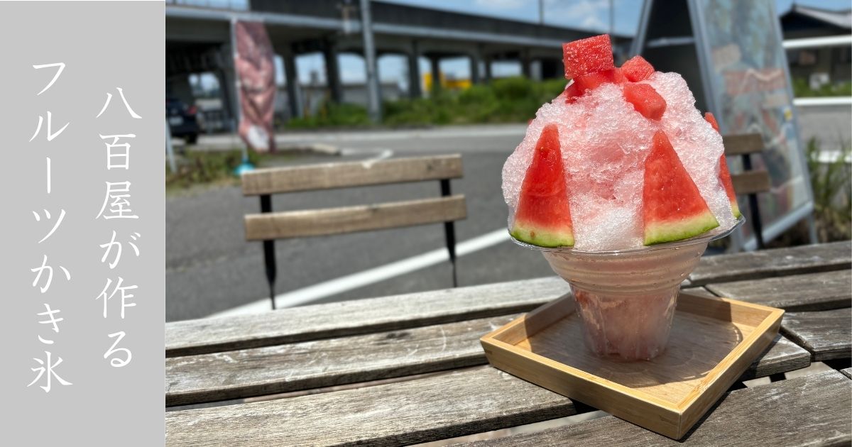 まるで○○だ! フルーツカキ氷専門店のスイカ氷がめちゃくちゃ美味しかった！