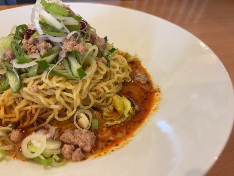 中国料理 風味屋（豊田市）　麻辣冷し担々麺のスープ