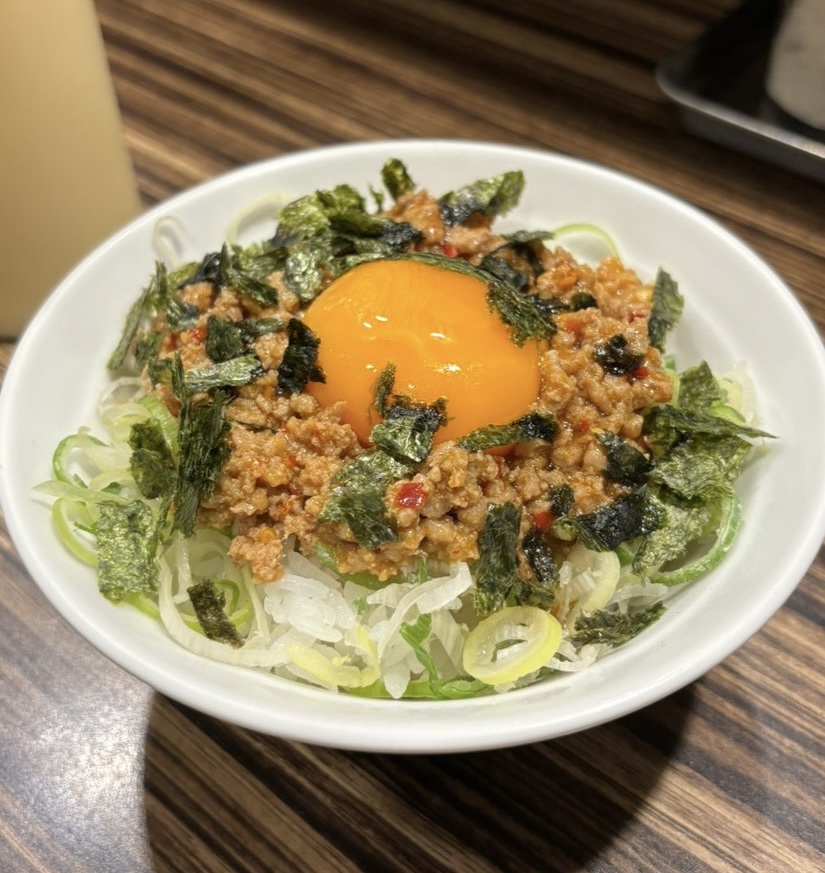 麺屋まる玉 浄水店　ミニミンチ丼