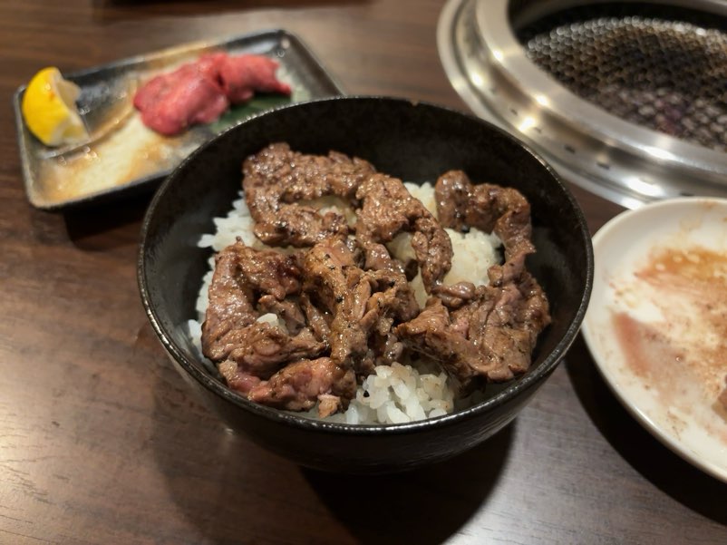 焼肉みち（豊田市）　ダイヤモンド赤身オンザライス