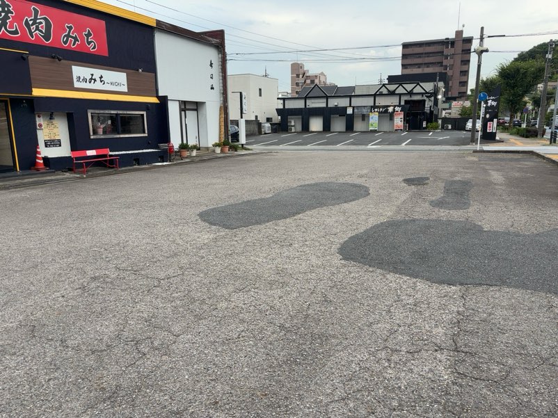 焼肉みち（豊田市）　駐車場