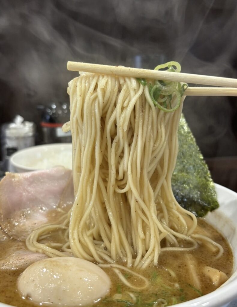 大豊商店（三河豊田）　ラーメンの麺