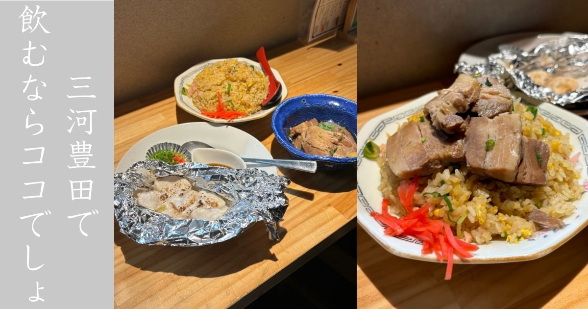 笑点（三河豊田） 開放的なオープンキッチンスタイルの居酒屋！料理も美味いし1人飲みに最高の雰囲気やった