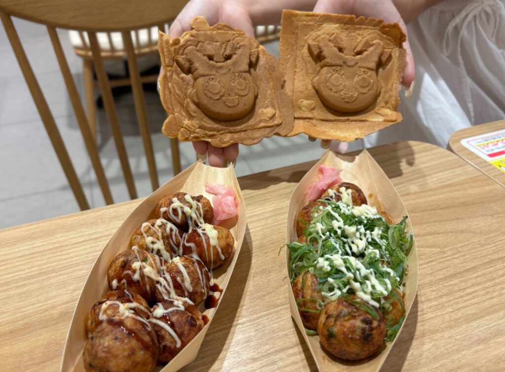 スガキヤ たこ寿 イオンスタイル豊田店　たこ焼きとスーちゃん焼き