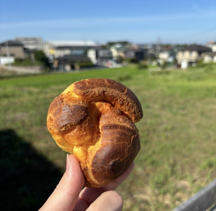 椿ベーカリー（豊田市）　石窯シュークリーム