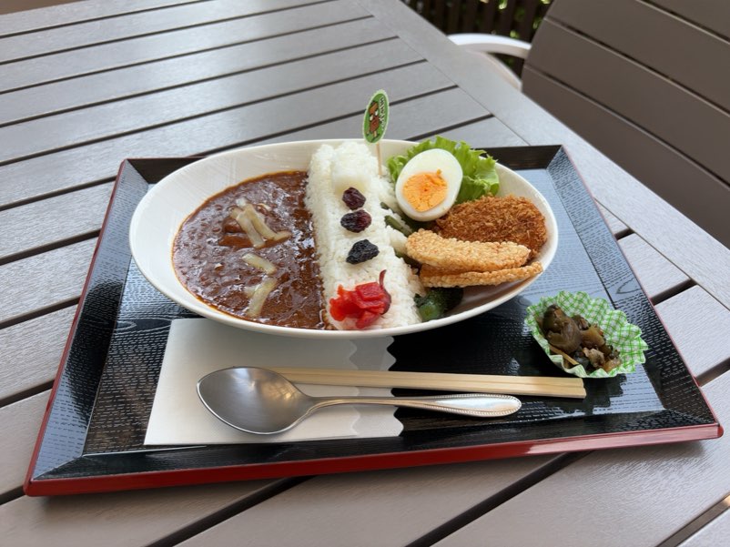 香恋の館（豊田市）　ダムカレー