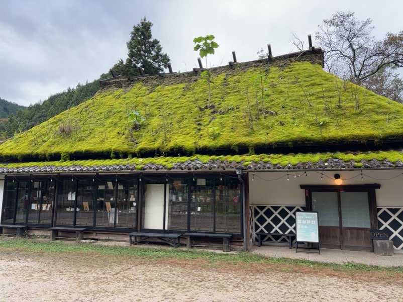 香嵐渓 一の谷　横の家