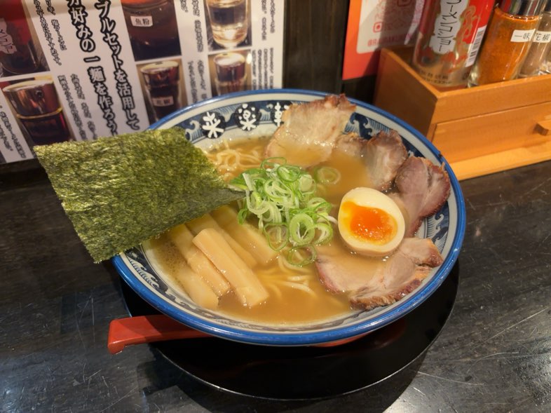 来楽軒 兄弟店（豊田市）　ミックスラーメン