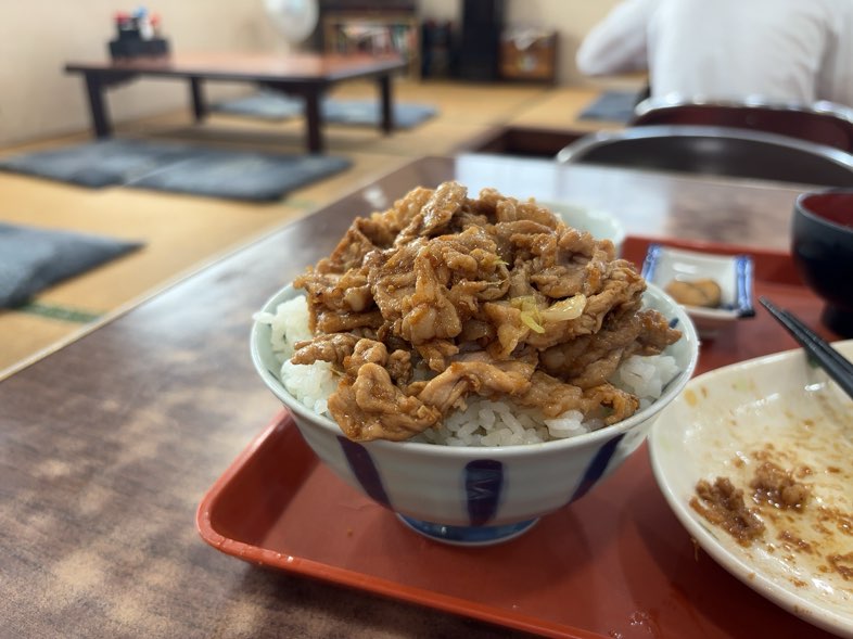 つつみ食堂(豊田市)　生姜焼き丼