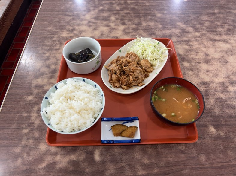 つつみ食堂(豊田市)　生姜焼き定食