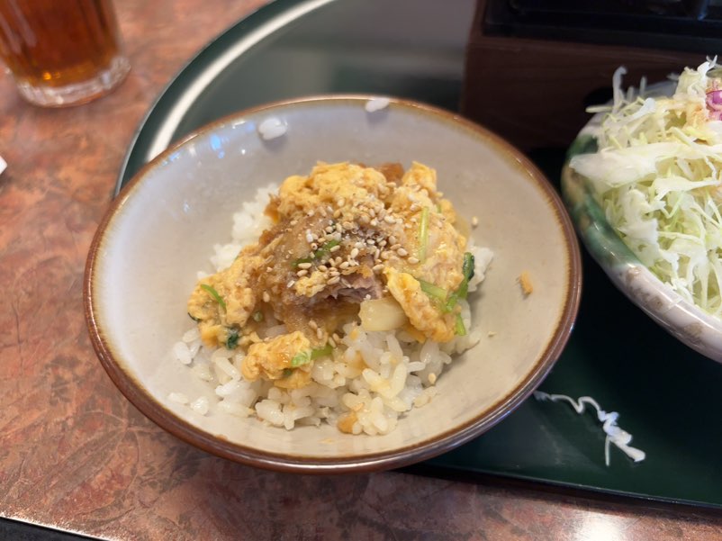 楽市楽座 大林店　かつ丼とごま