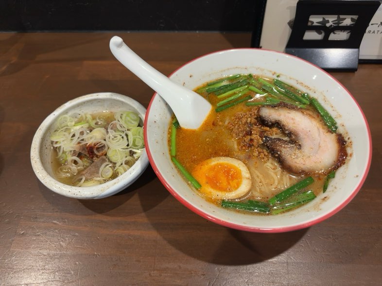 さんきゅうらーめんHARATAYA 注文したもの