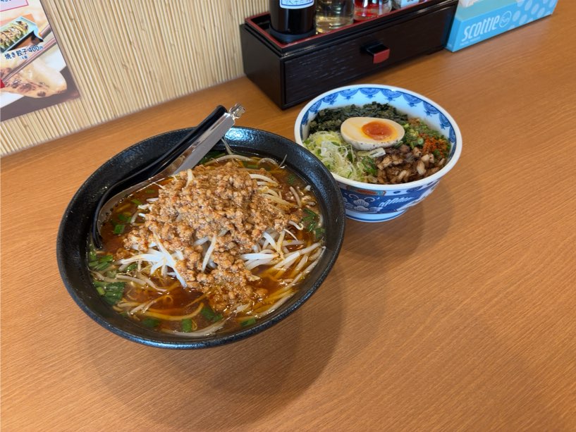 麺や博味軒（豊田市）　注文した物