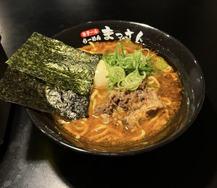 焼肉屋まっさん（みよし）　テールラーメン