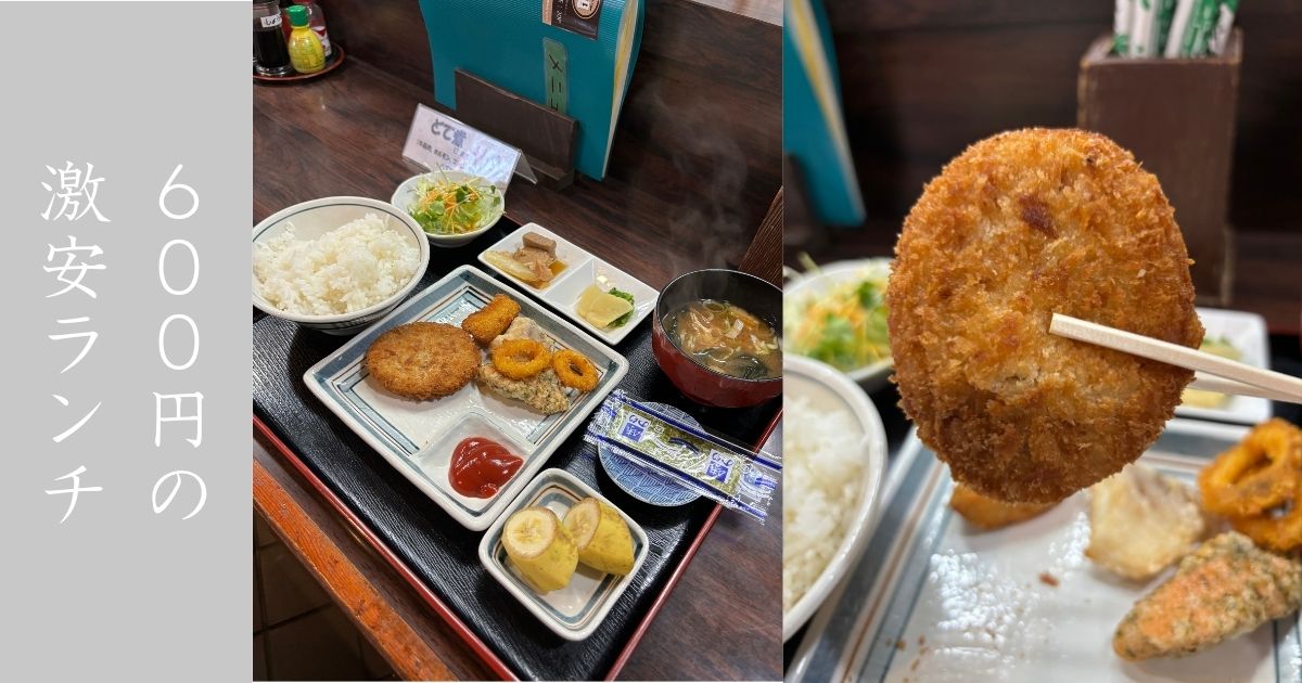 吾平（豊田市） 600円ランチが異常に安いしボリュームも全開だった。豊田で一番安いんじゃ！？