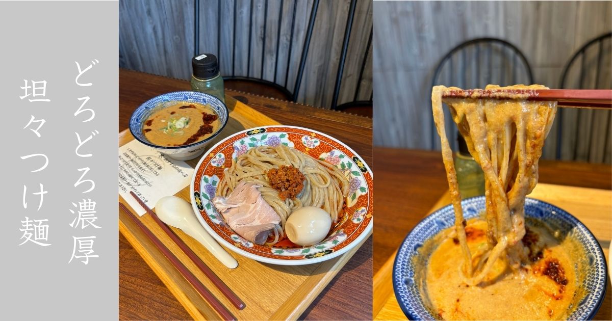 つけ麺ラーメン ささ木 みよし店 坦々つけ麺がマジで美味い！ドロドロのつけ汁の背徳感も最高