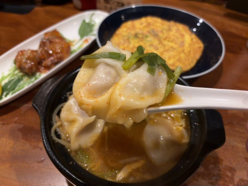 より道ダイニングやくう 水餃子一口
