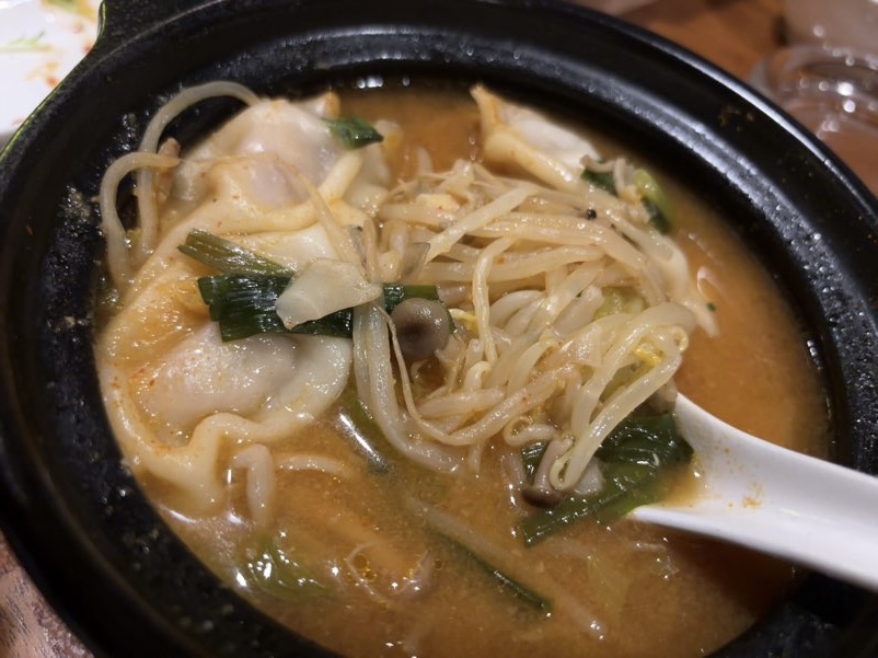 より道ダイニングやくう 水餃子の野菜