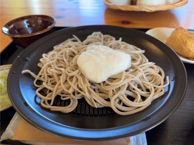 亀福(豊田市) もりそば×とろろ