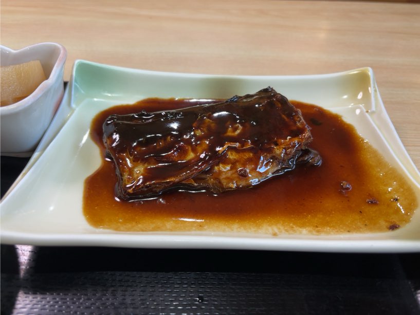 味処しらとり(豊田市) サバの味噌煮