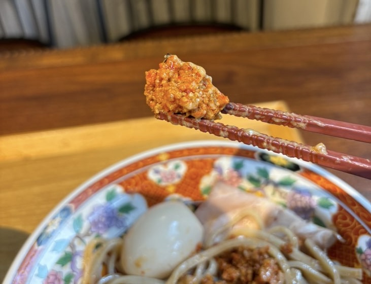 つけ麺ラーメン ささ木 みよし店 ひき肉