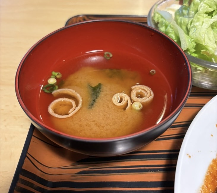 一の矢(豊田市) 味噌汁