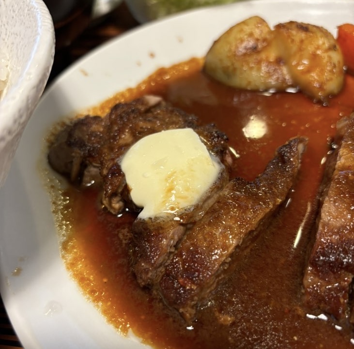 一の矢(豊田市) ステーキとバター