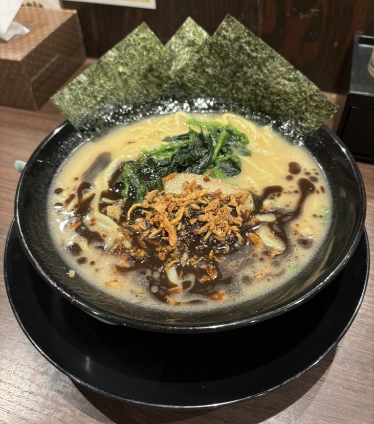 きがる家 豊田本新町本店 黒とんこつラーメン