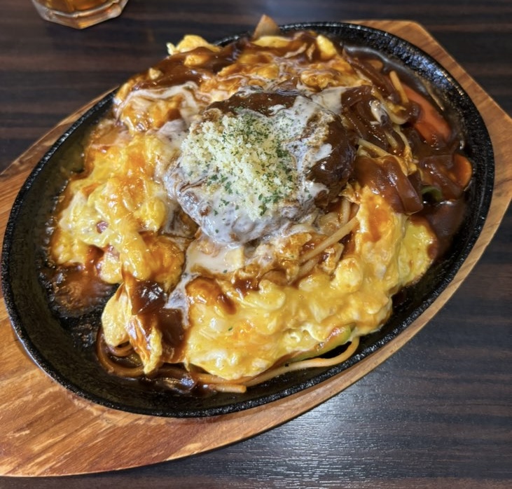 ことこと珈琲 豊田美里店　鉄板ナポリタン