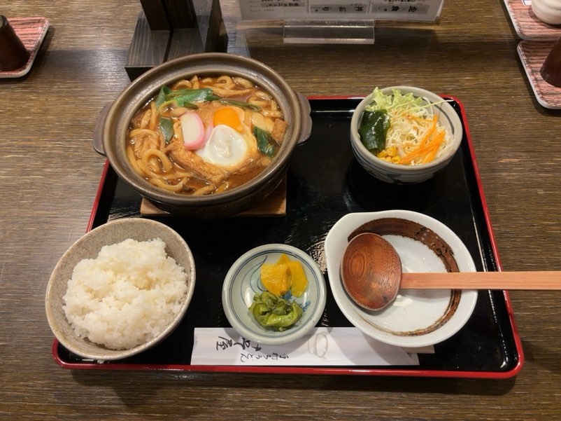 みそ屋(豊田市若林) 力味噌煮込みうどん定食