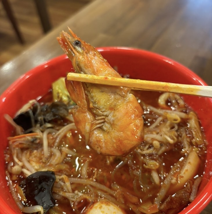 中国料理 西街 豊田市 マーラータンの海老