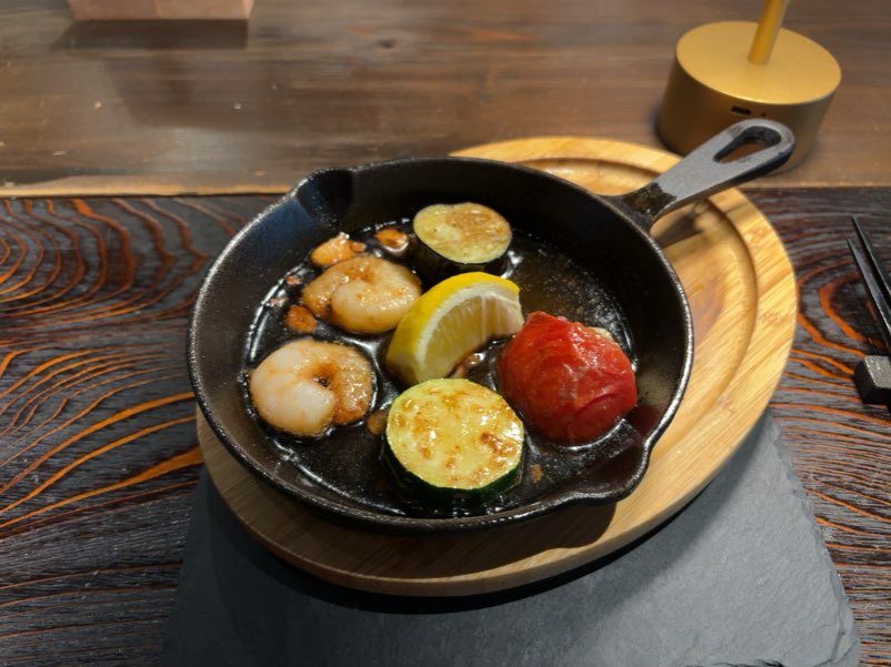 OSTERIA LUN FUJIMOTO di MON CAFE アヒージョ