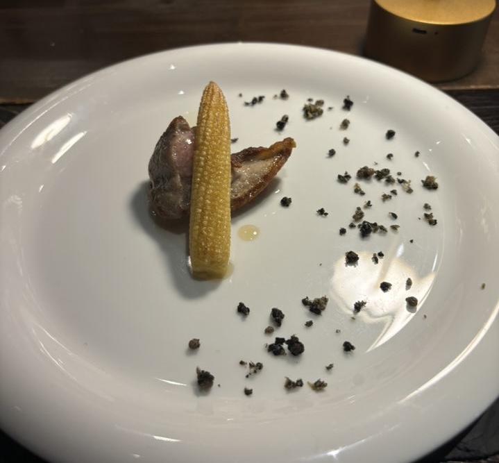 OSTERIA LUN FUJIMOTO di MON CAFE 鴨肉のステーキ