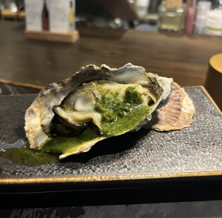 OSTERIA LUN FUJIMOTO di MON CAFE 生牡蠣のジェノベーゼ