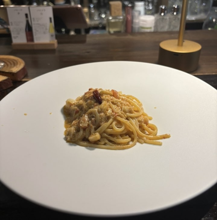 OSTERIA LUN FUJIMOTO di MON CAFE カニクリームパスタ