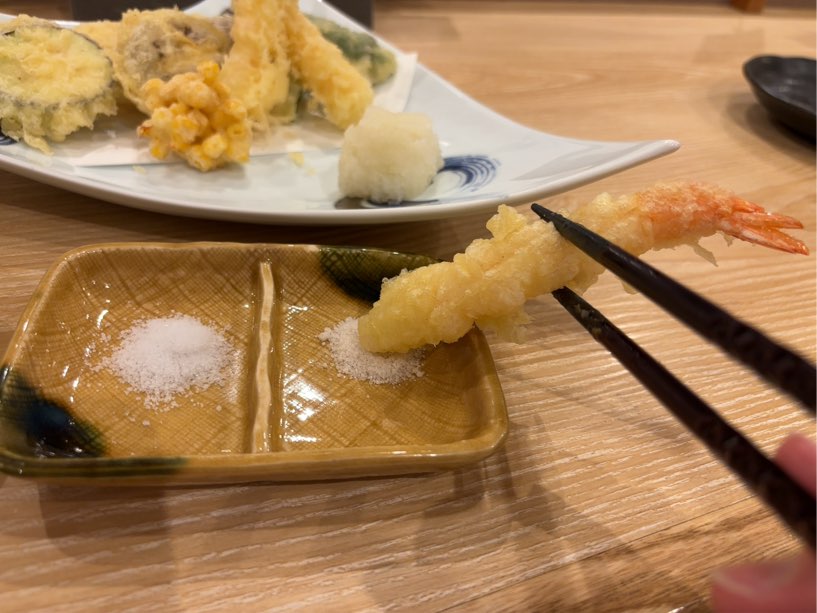 旬彩美酒 錦(豊田市駅) レモン塩と海老天