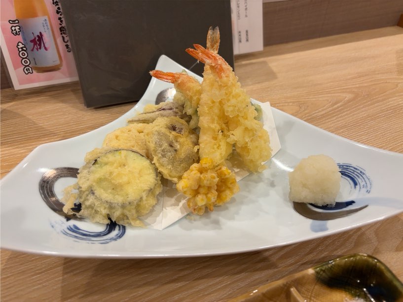 旬彩美酒 錦(豊田市駅) 天ぷら盛り合わせ